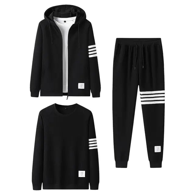 2023 Tracksuit Men 3-Piece Set - My Store