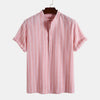 Cotton Linen Shirt Men's Summer