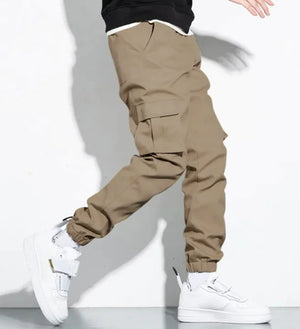 Thick Warm Fleece Cargo Pants