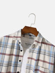 Plato White Plaid Long Sleeve - My Store