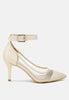 Hearst Pointy Toe Ankle Strap Pumps - My Store