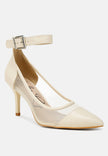 Hearst Pointy Toe Ankle Strap Pumps - My Store