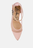 Hearst Pointy Toe Ankle Strap Pumps - My Store