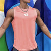 2023 newest Summer Gym Vest High Quality mesh Shirt Sleeveless T-shirts - My Store