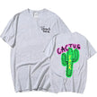 Cactus Print Couple Harajuku T-Shirts