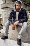 Hooded Lumber Jacket - My Store