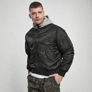 Hooded MA1 Bomber Jacket - My Store