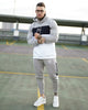 Autumn 2020 Men's Cotton Casual Hoodie Tracksuit Set