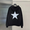 Men's Star Print Long Sleeve Hoodie - My Store