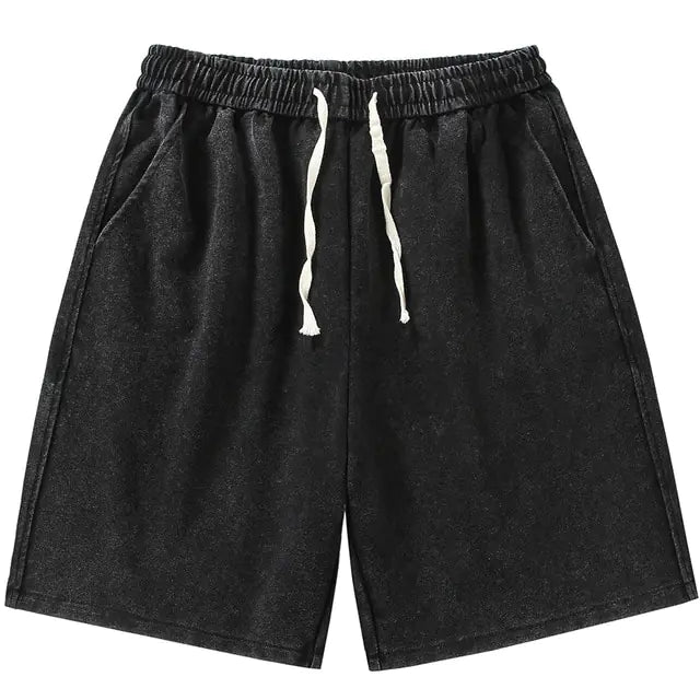 Summer Distressed Cotton Sweatshorts - My Store