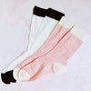 Silky Jacquard Socks Set Of 2 Pairs - My Store