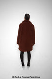 Jacqueline Oversized Teddy Coat - My Store