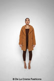 Jacqueline Oversized Teddy Coat - My Store