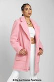 Jacqueline Oversized Teddy Coat - My Store