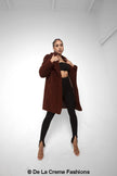 Jacqueline Oversized Teddy Coat - My Store