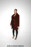 Jacqueline Oversized Teddy Coat - My Store