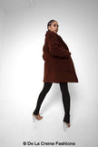 Jacqueline Oversized Teddy Coat - My Store