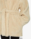 Open Front Belted Teddy Coat (1917) - My Store