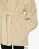 Open Front Belted Teddy Coat (1917) - My Store