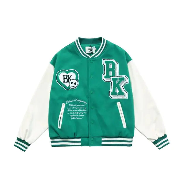 New American Retro Hip-hop Baseball Jacket - My Store