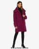 Julie High Neck Borg Teddy Coat - My Store