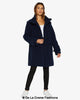 Julie High Neck Borg Teddy Coat - My Store