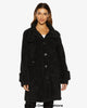 Julie High Neck Borg Teddy Coat - My Store