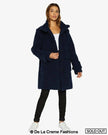 Julie High Neck Borg Teddy Coat - My Store