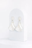 Metal Drop Shape Width Length Earrings - My Store