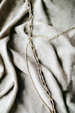 Gold Twisted And U Link Chains Set Necklace - My Store