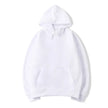 Oversize Solid Color Hoodie - My Store