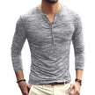 Tee Shirt V-Neck Long Sleeve