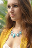 Leaflet Turquoise Necklace - My Store