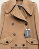 MARQUETTA - Womens Double Breasted Wool & Cashmere Blend Long Coat - My Store