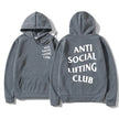 Anti Social Lifting Club Hoodies - My Store