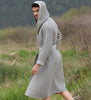 Men's Hooded Turkish Cotton Waffle Robe - My Store