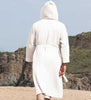 Men's Hooded Turkish Cotton Waffle Robe - My Store