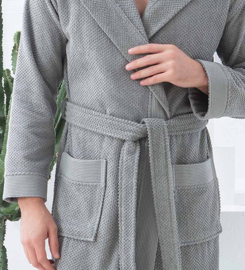 Men's Luxury Turkish Cotton Terry Cloth Robe with Hood - My Store