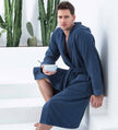 Men's Luxury Turkish Cotton Terry Cloth Robe with Hood - My Store