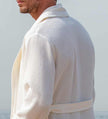 Men's Full Length Lightweight Waffle Spa Robe with Shawl Collar - My Store