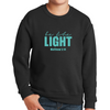 Youth Graphic Sweatshirt, Be The Light Print - My Store