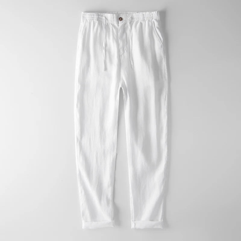 Men's Italian Pure Linen Pants - My Store