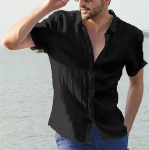 Summer Short-Sleeved Men's Shirts - My Store