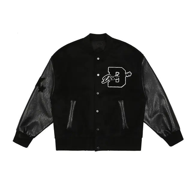 New American Retro Hip-hop Baseball Jacket