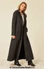 Oversized Wool Blend Hooded Long Coat (1716) - My Store