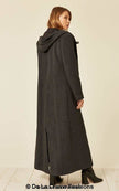 Oversized Wool Blend Hooded Long Coat (1716) - My Store