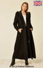 Oversized Wool Blend Hooded Long Coat (1716) - My Store