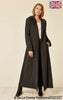 Oversized Wool Blend Hooded Long Coat (1716) - My Store