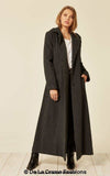 Oversized Wool Blend Hooded Long Coat (1716) - My Store