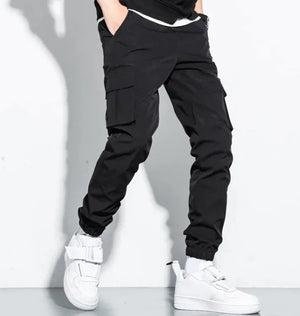 Thick Warm Fleece Cargo Pants - My Store